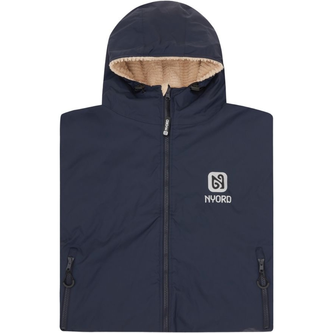 2025 Nyord Primaloft Outdoor Changing Robe ACC0005 - Navy / Ecru
